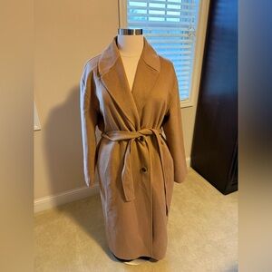 Never worn Double-Breasted belt Coat